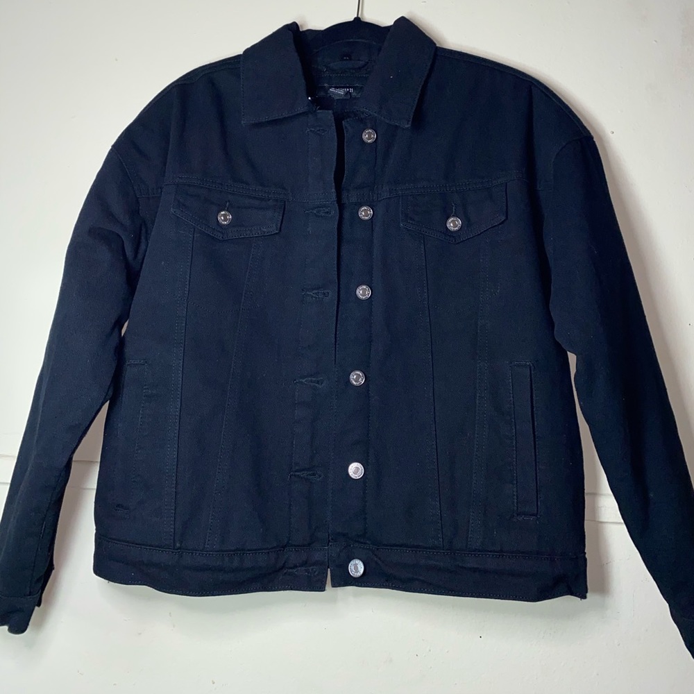 Black Jean Jacket